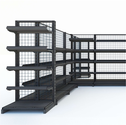 Sistem Rak Supermarket Berat Kapasitas 500kg Desain Modular